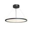 Denkirs DK6616-BK Подвесной горизонтальный светильник Veil со светодиодом H900 d600 220V 48W 3000-6000K IP20 черный алюминий, изображение 4