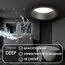 Denkirs DK3103-BK Встраиваемый влагозащищенный светильник, IP 65, 10 Вт, GU5.3, LED, черный, пластик, изображение 3