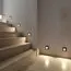 Denkirs DK1020-BK Светильник встраиваемый в стену c датчиком движения, IP 20, LED 3000, 1 Вт, черный, пластик, изображение 3