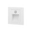 Denkirs DK1020-WH Светильник встраиваемый в стену c датчиком движения, IP 20, LED 3000, 1 Вт, белый, пластик