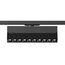 Denkirs DK6646-BK Поворотный однофазный трековый светильник EDDER со светодиодом L271mm 220V 20W 30° 4000K IP20 черный алюминий, изображение 3