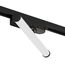 Denkirs DK6448-BK Поворотный однофазный трековый светильник STROM со светодиодом L300mm 220V 10W 150° 4000K IP20 черный алюминий/акрил, изображение 3