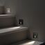 Denkirs DK1030-BK Светильник встраиваемый в стену, IP 20, LED 3000K, 3 Вт, черный, алюминий, изображение 3
