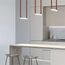 Denkirs DK5570-WB Cветильник для трека-ремня Belty, серия Grill, со светодиодом, L323*W40*H45мм, 48V DC, 12W, RA90, 24°, 4000K, IP20, белый с черным, алюминий, изображение 6