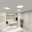 Denkirs DK6520-WH Накладной светильник THIN, IP40, 18W, 3000K/4000K/6500K, переключатель цветовой температуры на корпусе, белый, полимер, изображение 7