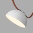 Denkirs DK5561-WH+BK Cветильник для трека-ремня Belty, серия Flow, со светодиодом, D220*H117мм, 48V DC, 24W, RA90, 120°, 3000K, IP20, белый с черным, алюминий, изображение 2