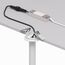 Denkirs DK2517-WB Поворотный встраиваемый светильник SPACE со светодиодом H138mm d23mm 220V 8W 38° 4000К IP20 белый/черный алюминий, изображение 5