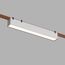 Denkirs DK5574-WH Cветильник для трека-ремня Belty, серия Linear, со светодиодом, L323*W40*H45мм, 48V DC, 12W, RA90, 120°, 4000K, IP20, белый, алюминий
