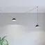 Denkirs DK5560-BK Cветильник для трека-ремня Belty, серия Flow со светодиодом, D220*H117мм, 48V DC, 24W, RA90, 120°, 4000K, IP20, черный, алюминий, изображение 8