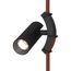 Denkirs DK5547-BK Поворотный светильник для трека-ремня Belty, серия Spot, со светодиодом, D35*L126.5мм, 48V DC, 7W, RA90, 30°, 3000K, IP20, черный, алюминий, изображение 5