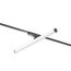 Denkirs DK5355-BK Светильник для трека Air, серия Ray 4000 со светодиодом, L500*W35*H79mm,?33, 48V DC, 12W, RA?90, 120°, 4000K, IP20, черный, алюминий, изображение 3