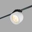 Denkirs DK5541-WH+BK Поворотный светильник для трека-ремня Belty, серия Spot, со светодиодом, D100*H107мм, 48V DC, 12W, RA90, 38°, 3000K, IP20, белый с черным, алюминий, изображение 2