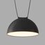 Denkirs DK5561-BK Cветильник для трека-ремня Belty, серия Flow со светодиодом, D220*H117мм, 48V DC, 24W, RA90, 120°, 3000K, IP20, черный, алюминий
