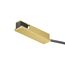 Denkirs TR5721-SB Подвод питания универсальный (середина/торец) для трека SHINE BASE, 48V DC, IP20, сатинированная латунь, алюминий, изображение 3