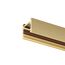 Denkirs TR5715-SB Трек SHINE BASE, 1.5м, 48V DC, IP20, сатинированная латунь, алюминий, изображение 2