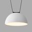 Denkirs DK5561-WH+BK Cветильник для трека-ремня Belty, серия Flow, со светодиодом, D220*H117мм, 48V DC, 24W, RA90, 120°, 3000K, IP20, белый с черным, алюминий