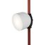 Denkirs DK5542-WH+BK Поворотный светильник для трека-ремня Belty, серия Spot, со светодиодом, D100*H107мм, 48V DC, 12W, RA90, 120°, 4000K, IP20, белый с черным, алюминий, изображение 5
