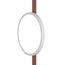 Denkirs DK5567-WH+BK Cветильник для трека-ремня Belty, серия Flow, со светодиодом, D168*H29.5мм, 48V DC, 10W, RA90, 120°, 3000K, IP20, белый с черным, алюминий, изображение 4