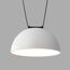 Denkirs DK5560-WH+BK Cветильник для трека-ремня Belty, серия Flow, со светодиодом, D220*H117мм, 48V DC, 24W, RA90, 120°, 4000K, IP20, белый с черным, алюминий, изображение 2