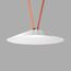 Denkirs DK5568-WH+BK Cветильник для трека-ремня Belty, серия Flow, со светодиодом, D600*H122мм, 48V DC, 24W, RA90, 120°, 4000K, IP20, белый с черным, алюминий