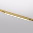 Denkirs DK5751-SB Светильник для трека SHINE LINEAR со светодиодом, L301*W19*H27, 48V DC, 12W, RA?90, 3000K, IP20, сатинированная латунь, алюминий
