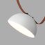 Denkirs DK5660-WH+BK Cветильник для трека-ремня Belty Smart, серия Flow, со светодиодом, D220*H117мм, 48V DC, 24W, RA90, 120°, 3000-5700K, IP20, белый с черным, алюминий
