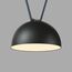 Denkirs DK5563-BK Cветильник для трека-ремня Belty, серия Flow со светодиодом, D300*H171мм, 48V DC, 28W, RA90, 120°, 3000K, IP20, черный, алюминий