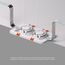 Denkirs DK2122-SCB Закладная панель SCB для DK2122, ПВХ, изображение 3