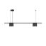 Denkirs DK4061-BK Подвесной светильник ORBIT, IP20, 4xGU10 LED до 15 Вт, черный матовый, алюминий, изображение 3