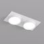 Denkirs DK2092-WH Встраиваемый светильник FLAT, IP 20, до 15 Вт, GX53, LED, белый, алюминий