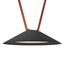 Denkirs DK5664-BK Cветильник для трека-ремня Belty Smart, серия Flow, со светодиодом, D300*H71мм, 48V DC, 20W, RA90, 120°, 2700-6500K, IP20, черный, алюминий, изображение 3
