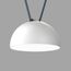 Denkirs DK5562-WH+BK Cветильник для трека-ремня Belty, серия Flow со светодиодом, D300*H171мм, 48V DC, 28W, RA90, 120°, 4000K, IP20, белый с черным, алюминий, изображение 2