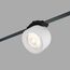 Denkirs DK5640-WH+BK Поворотный светильник для трека-ремня Belty Smart, серия Spot, со светодиодом, D100*H107мм, 48V DC, 12W, RA90, 38°, 2700-6000K, IP20, белый с черным, алюминий, изображение 2
