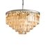 Delight Collection KR0387P-10A chrome/amber Люстра Odeon 10A chrome/amber