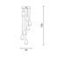 Delight Collection MD13003023-7A chrome Подвесной светильник, изображение 5