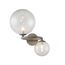 Delight Collection KG1202W-2 grey/clear Настенный светильник Wendt 2 grey/clear grey/clear