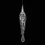 Delight Collection P68009S-1H chrome Подвесной светильник Goddess Tears 1 1 chrome, изображение 2