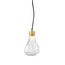 Delight Collection KR1197P-1 brass/clear Подвесной светильник