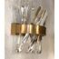 Delight Collection MB18162246-250A light antique brass Настенный светильник Akasha 250A light light antique brass, изображение 3