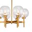 Delight Collection KM1106P-6 brass Люстра Jade 6A brass, изображение 2