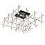 Delight Collection MX18001067-36A black/gold Потолочный светильник Molecular 36 black/gold black/gold