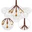 Delight Collection 9087/3 brown Люстра Bulbs, изображение 2