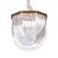 Delight Collection A001-400 L4 brass/clear Люстра Murano L4 brass/clear