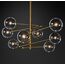 Delight Collection KG0835P-8 brass Люстра Globe Mobile 8 brass brass, изображение 3