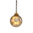 Delight Collection KG1148P brass/amber Подвесной светильник
