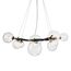 Delight Collection KG1202P-9 grey/clear Люстра Wendt 9 grey/clear
