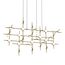 Delight Collection MD18001067-30A black/gold Люстра Molecular 30 black/gold