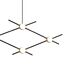 Delight Collection MD18001067-4A black/gold Люстра Molecular 4 black/gold, изображение 2