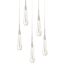 Delight Collection P98036-5 silver Подвесной светильник Pour 5 silver silver