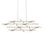 Delight Collection MD18001067-14A black/gold Люстра Molecular 14 black/gold